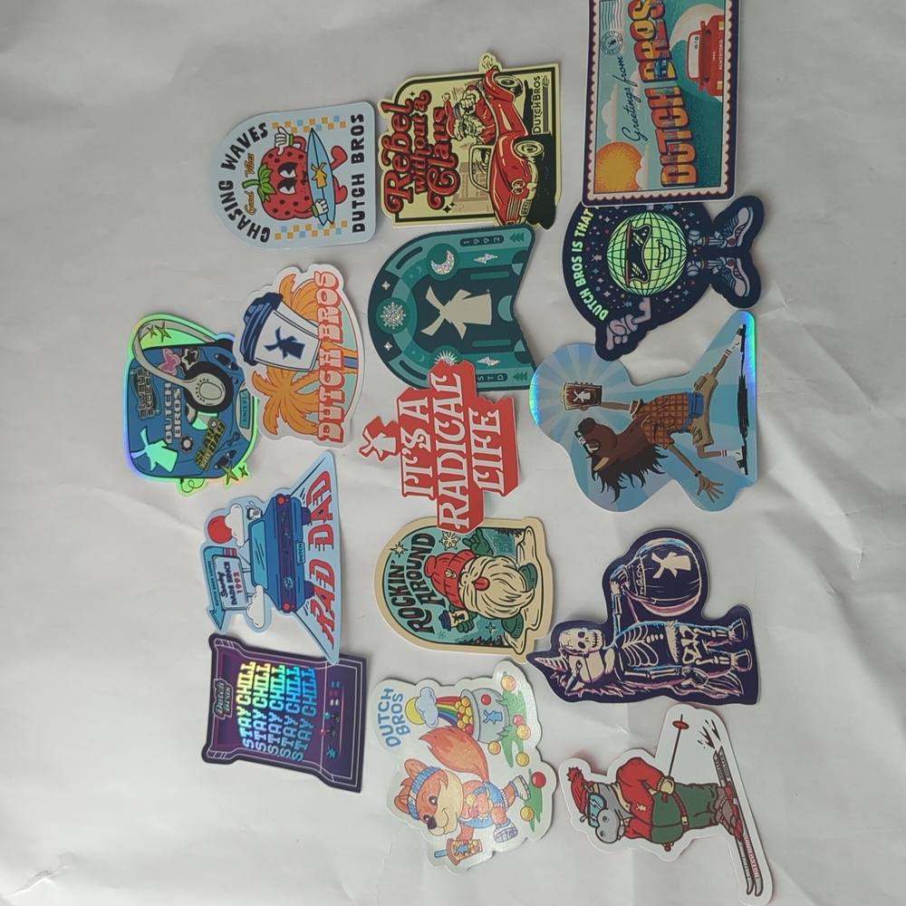 Dutch Bros Stickers